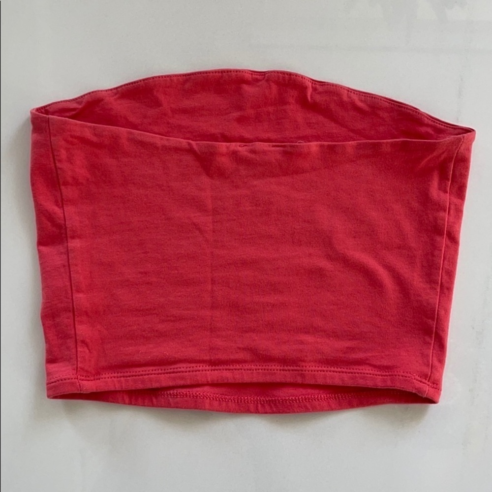 Garage Coral Strapless Tube Top Size XS - Picture 4 of 4